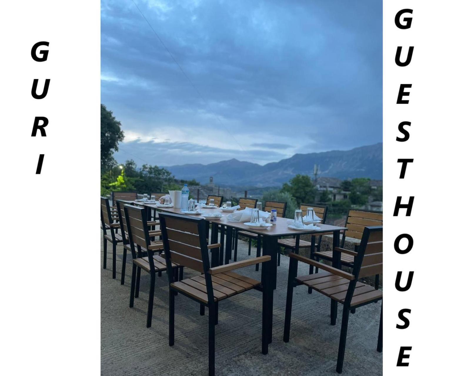 Guri Guesthouse Gjirokastër Екстериор снимка